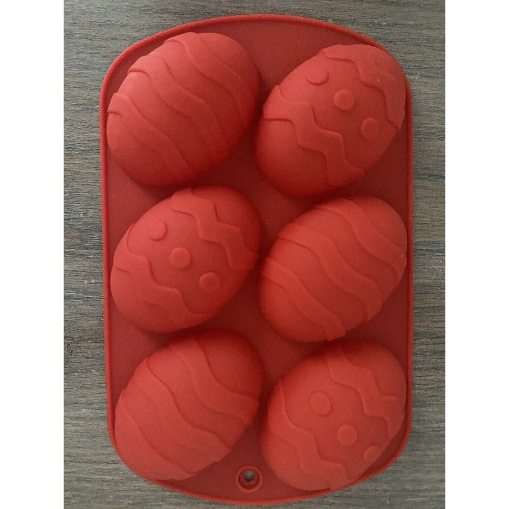 Easter Egg Bunny Cake Baking Fondant Chocolate Gummy Silicone Mold Set of 4